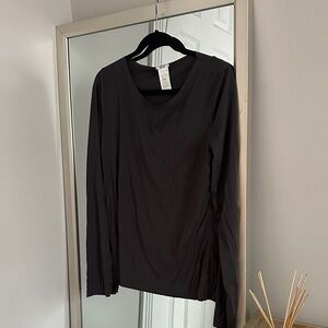 Wolford Dark Grey Crewneck Longsleeve